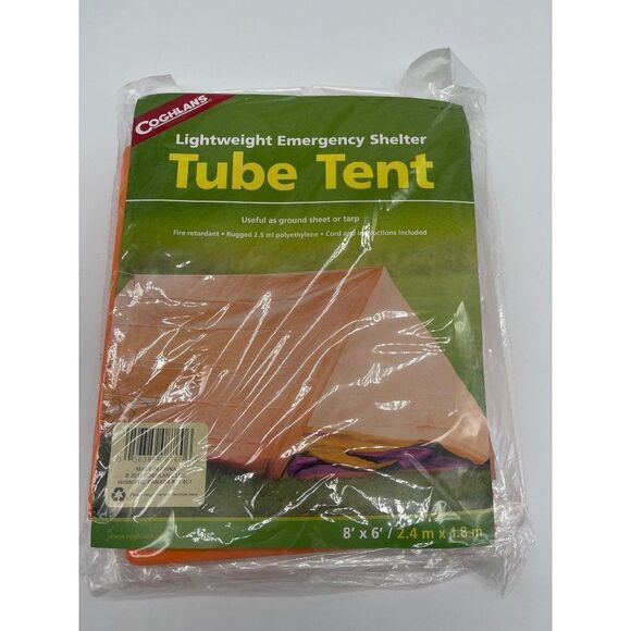 Coghlan’s Lightweight Emergency Shelter Tube Tent NWT - Picture 1 of 5